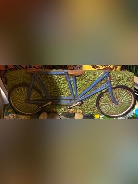 Ceramic bike decor